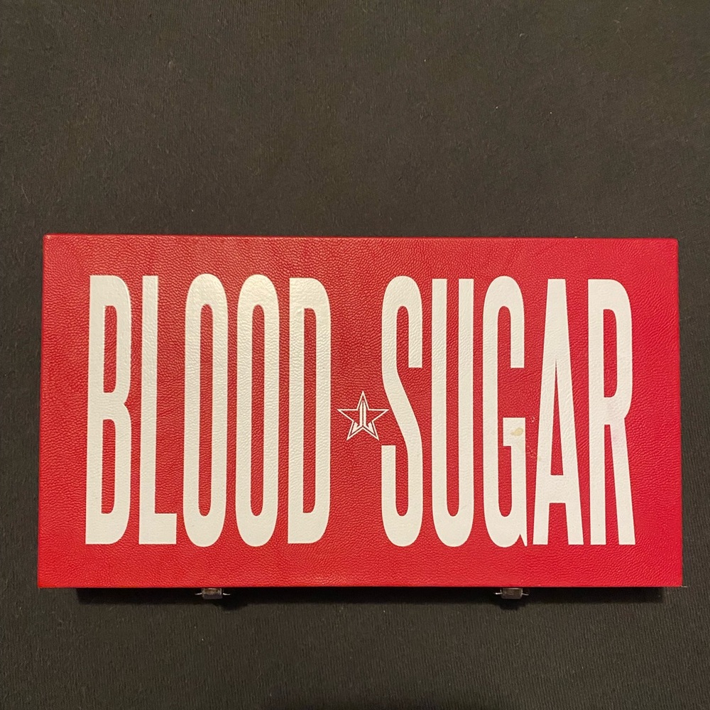 Jeffree Star Blood Sugar Palette lightly used